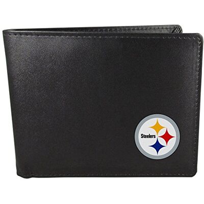 Siskiyou NFL Sports pánská peněženka Pittsburgh Steelers, složená dvakrát, jednotná velikost, černá Siskiyou NFL Sports pánská peněženka Pittsburgh Steelers, složená dvakrát, jednotná velikost, černá