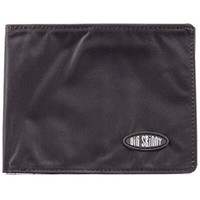 Big Skinny Pánská Super Skinny Bi-Fold Slim Wallet až na 30 karet v černé barvě Big Skinny Pánská Super Skinny Bi-Fold Slim Wallet až na 30 karet v černé barvě