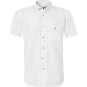 Stockerpoint Pánská krojová košile s krátkým rukávem Bodo I velikost S-2XL I tradiční a moderní design I prodyšná a snadná údržba I 100% bavlna I perfektní pro kroje a slavnosti, bílá, M Stockerpoint Pánská krojová košile s krátkým rukávem Bodo I velikost S-2XL I tradiční a moderní design I prodyšná a snadná údržba I 100% bavlna I perfektní pro kroje a slavnosti, bílá, M
