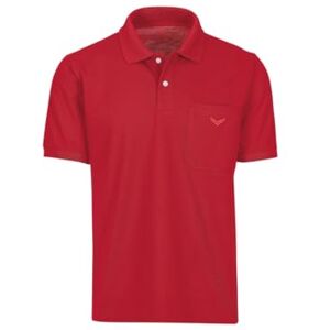 Trigema Pánská polokošile s náprsní kapsou, Třešeň, 4XL Trigema Pánská polokošile s náprsní kapsou, Třešeň, 4XL