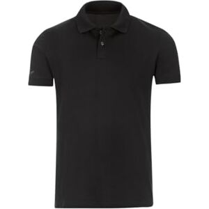 Trigema Polokošile z elastanu. Piqué, černá, XXL Trigema Polokošile z elastanu. Piqué, černá, XXL