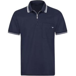 Trigema Polokošile se zipem, Námořnická modrá, 5XL Trigema Polokošile se zipem, Námořnická modrá, 5XL