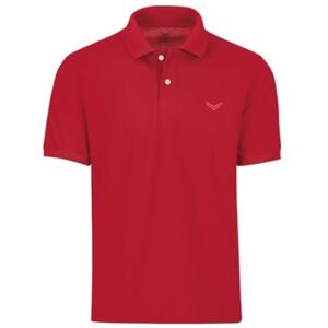 Trigema Pánská polokošile Deluxe Piqué, Třešeň Trigema Pánská polokošile Deluxe Piqué, Třešeň