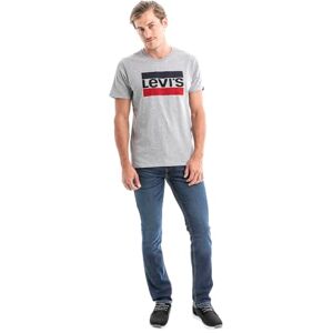 Levi's Pánské tričko Sportswear Logo Graphic, Šedá Levi's Pánské tričko Sportswear Logo Graphic, Šedá