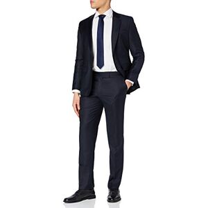 BlueBlack Pánský oblek Gilbert, čistá střižní vlna Super 150, Modrá (námořnická 15) BlueBlack Pánský oblek Gilbert, čistá střižní vlna Super 150, Modrá (námořnická 15)