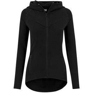 Urban Classics Ladies Athletic Interlock Zip Hoodie dámská bunda s kapucí černá Basics, Streetwear, černá, L Urban Classics Ladies Athletic Interlock Zip Hoodie dámská bunda s kapucí černá Basics, Streetwear, černá, L
