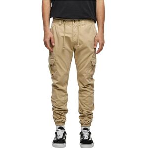 Urban Classics Kalhoty Pánské kalhoty Cargo Jogging Pants, Béžová (Sand), 3XL Urban Classics Kalhoty Pánské kalhoty Cargo Jogging Pants, Béžová (Sand), 3XL