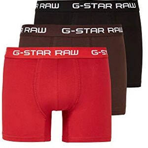 G-STAR RAW G-STAR Pánské klasické Trunk Color 3-Pack, Vícebarevné (Dk Flame/Deep Bordeaux/Black D05095-2058-8527), XL G-STAR RAW G-STAR Pánské klasické Trunk Color 3-Pack, Vícebarevné (Dk Flame/Deep Bordeaux/Black D05095-2058-8527), XL