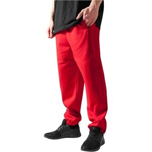 Urban Classics Herren Trainingshose Sweatpants, Jogginghose für Männer, Straight Leg, Reißverschlüsse an den Beinabschlüssen, XS, red Urban Classics Herren Trainingshose Sweatpants, Jogginghose für Männer, Straight Leg, Reißverschlüsse an den Beinabschlüssen, XS, red