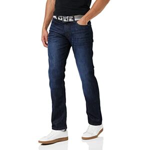 Enzo Pánské rovné džíny, Blue Darkwash, šířka pasu: 91 cm, délka nohavice: 76 cm (36 W / 30 l) Enzo Pánské rovné džíny, Blue Darkwash, šířka pasu: 91 cm, délka nohavice: 76 cm (36 W / 30 l)