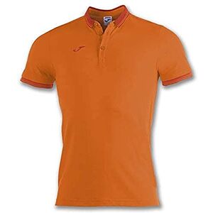 Joma Pánské polotričko s krátkým rukávem bavlna Mann Crew V tričko, Oranžová, XXL Joma Pánské polotričko s krátkým rukávem bavlna Mann Crew V tričko, Oranžová, XXL