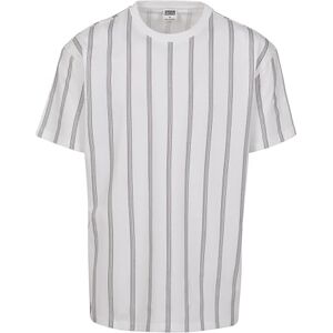 Urban Classics Pánské Heavy Oversized AOP Stripe Tee, bílá / námořnická modrá Urban Classics Pánské Heavy Oversized AOP Stripe Tee, bílá / námořnická modrá
