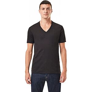 G-STAR RAW pánské Base V T S/S 2-Pack' tričko (balení 2 ks), Černá (Black D07207-124-990) G-STAR RAW pánské Base V T S/S 2-Pack' tričko (balení 2 ks), Černá (Black D07207-124-990)