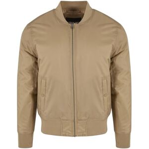 Urban Classics Pánská bunda Basic Bomber, Béžová (3), S Urban Classics Pánská bunda Basic Bomber, Béžová (3), S