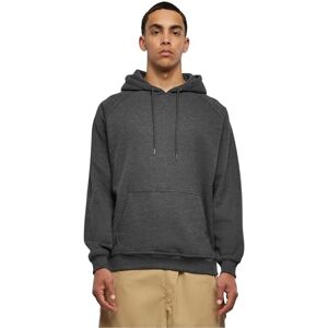 Urban Classics Pánský svetr s kapucí Blank Hoody, Uhlová, S Urban Classics Pánský svetr s kapucí Blank Hoody, Uhlová, S
