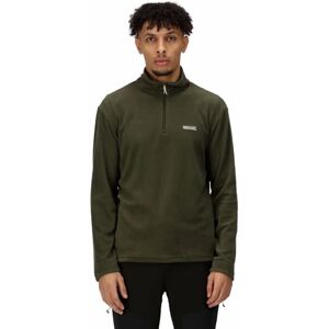 Regatta Pánská Thompson fleecová mikina se zipem, tmavě khaki, Tmavý kaaki, 3XL Regatta Pánská Thompson fleecová mikina se zipem, tmavě khaki, Tmavý kaaki, 3XL