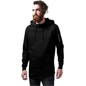 Urban Classics Pánská mikina Sweat Bomber Hoody, černá, L Urban Classics Pánská mikina Sweat Bomber Hoody, černá, L