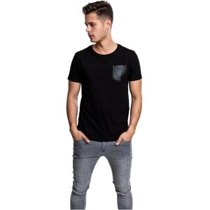Urban Classics Pánské oblečení Camo Pocket Tee, Černá/černá, S Urban Classics Pánské oblečení Camo Pocket Tee, Černá/černá, S