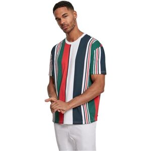 Urban Classics Pánské Heavy Oversized Big AOP Stripe Tee, Wht/Nvy Urban Classics Pánské Heavy Oversized Big AOP Stripe Tee, Wht/Nvy
