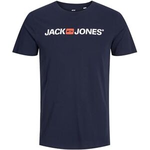 JACK & JONES Tričko s logem Male, Námořnická modrá Blejzr, M JACK & JONES Tričko s logem Male, Námořnická modrá Blejzr, M