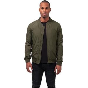 Urban Classics Pánská bunda Light Bomber, Tmavě olivová, L Urban Classics Pánská bunda Light Bomber, Tmavě olivová, L