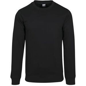 Urban Classics Basic Terry Crew pánská mikina Oliv Basics, Streetwear, černá, L Urban Classics Basic Terry Crew pánská mikina Oliv Basics, Streetwear, černá, L