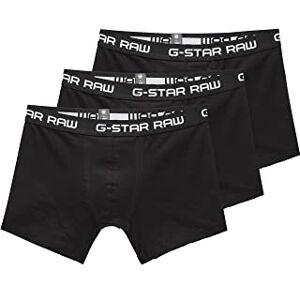 G-STAR RAW G-STAR Pánské klasické Trunk Color 3-Pack, Černá (černá/černá/černá D03359-2058-4248), XXL G-STAR RAW G-STAR Pánské klasické Trunk Color 3-Pack, Černá (černá/černá/černá D03359-2058-4248), XXL