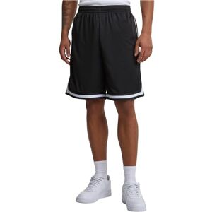 Urban Classics Pánské Mesh AOP šortky, Blkblkwht, L Urban Classics Pánské Mesh AOP šortky, Blkblkwht, L