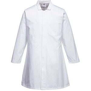 Portwest 2202 Escudo Uno de bolsillo para hombre de la Alimentación, color Blanco, talla Large Portwest 2202 Escudo Uno de bolsillo para hombre de la Alimentación, color Blanco, talla Large