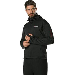 Berghaus Pánská fleecová bunda Pravtale Dark Grey/Black Berghaus Pánská fleecová bunda Pravtale Dark Grey/Black