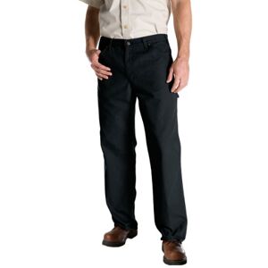 Dickies Duck truhlářské džíny pro muže, s rovnými nohavicemi a volným střihem, černá, 30 W/32 L Dickies Duck truhlářské džíny pro muže, s rovnými nohavicemi a volným střihem, černá, 30 W/32 L