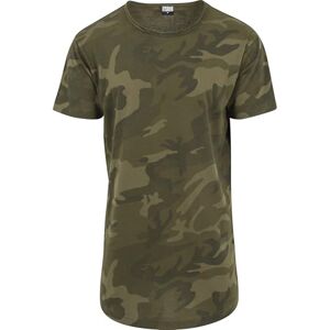 Urban Classics Pánské tričko Shaped Long Tee, tričko z bavlny pro muže, delší střih Urban Classics Pánské tričko Shaped Long Tee, tričko z bavlny pro muže, delší střih