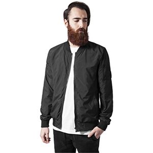 Urban Classics Pánská bunda Light Bomber, černá, L Urban Classics Pánská bunda Light Bomber, černá, L