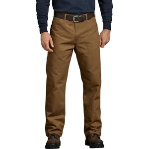 Dickies Duck truhlářské džíny pro muže, s rovnými nohavicemi a volným střihem, Hnědá (Rinsed Brown Rbd), 34 W/30 L Dickies Duck truhlářské džíny pro muže, s rovnými nohavicemi a volným střihem, Hnědá (Rinsed Brown Rbd), 34 W/30 L