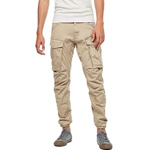G-STAR RAW G-Star Pánské Rovic Zip 3D Regular Tapered Pants, Béžová (dune), 32 W/32 L G-STAR RAW G-Star Pánské Rovic Zip 3D Regular Tapered Pants, Béžová (dune), 32 W/32 L