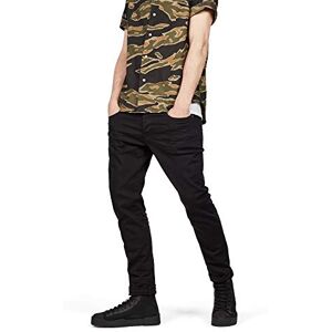 G-STAR RAW pánské 3301 Slim Jeans, Černá (kroužkovaná 51001-8970-082) G-STAR RAW pánské 3301 Slim Jeans, Černá (kroužkovaná 51001-8970-082)