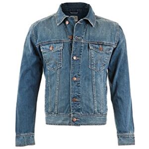 Wrangler Pánská klasická bunda džínová bunda, Mid Stone, L Wrangler Pánská klasická bunda džínová bunda, Mid Stone, L