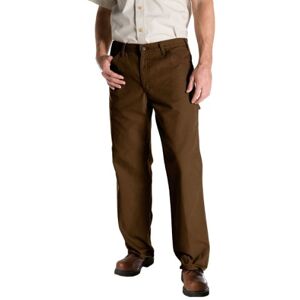 Dickies Duck truhlářské džíny pro muže, s rovnými nohavicemi a volným střihem, Hnědá, 30 W/32 L Dickies Duck truhlářské džíny pro muže, s rovnými nohavicemi a volným střihem, Hnědá, 30 W/32 L