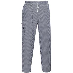 Portwest Chester Chef Trousers, colorCheck talla Medium Portwest Chester Chef Trousers, colorCheck talla Medium