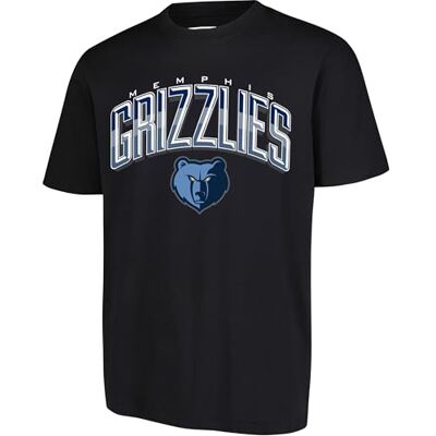 Ultra Game Pánské NBA Arched Tee tričko, klenutý plexi, krátký rukáv, černé, M Ultra Game Pánské NBA Arched Tee tričko, klenutý plexi, krátký rukáv, černé, M