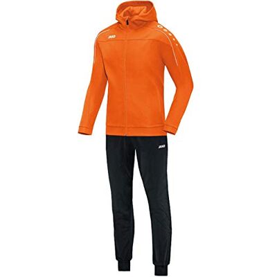 JAKO Pánská tepláková souprava Polyester Classico s kapucí, nightblue/citro, XXL, M9450 JAKO Pánská tepláková souprava Polyester Classico s kapucí, nightblue/citro, XXL, M9450