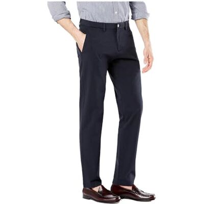 Dockers Pánské Smart 360 Flex Chino Tapered kalhoty, Navy Dockers Pánské Smart 360 Flex Chino Tapered kalhoty, Navy