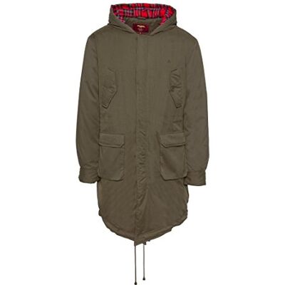 Merc Pánský plášť Tobias Parka, Zelená (Combat Green) Merc Pánský plášť Tobias Parka, Zelená (Combat Green)