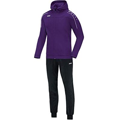 JAKO Pánská tepláková souprava Polyester Classico s kapucí, nightblue/citro, XXL, M9450 JAKO Pánská tepláková souprava Polyester Classico s kapucí, nightblue/citro, XXL, M9450