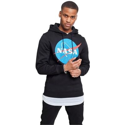 Tee Pánská mikina NASA, černá, M Tee Pánská mikina NASA, černá, M