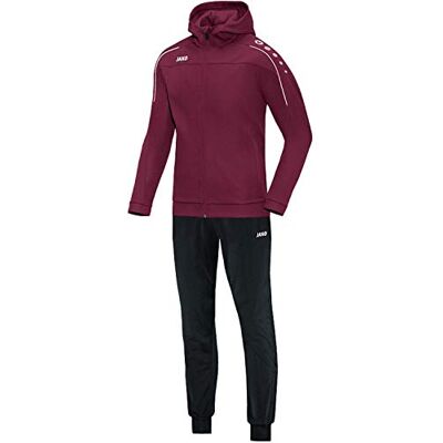 JAKO Pánská tepláková souprava Polyester Classico s kapucí, nightblue/citro, XXL, M9450 JAKO Pánská tepláková souprava Polyester Classico s kapucí, nightblue/citro, XXL, M9450
