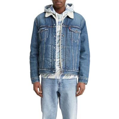 Levi's Pánská Sherpa Trucker bunda džínová bunda Levi's Pánská Sherpa Trucker bunda džínová bunda