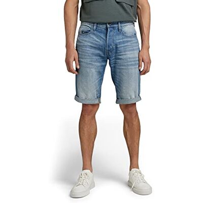 G-STAR RAW pánské šortky 3301, Modrá (Lt Aged D07432-8973-424) G-STAR RAW pánské šortky 3301, Modrá (Lt Aged D07432-8973-424)