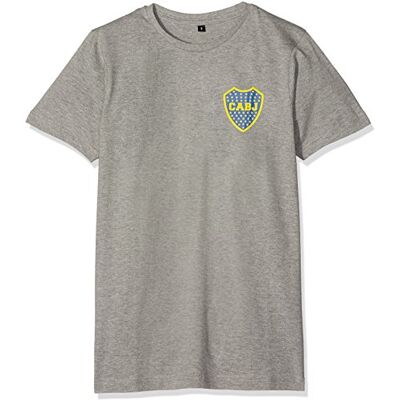 Boca Juniors official Tee shirt grey logo, Šedá, m Boca Juniors official Tee shirt grey logo, Šedá, m