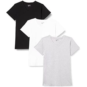 Berydale Dámské tričko (balení 3 ks), Bílá/světle šedá melanž/černá 3, XS Berydale Dámské tričko (balení 3 ks), Bílá/světle šedá melanž/černá 3, XS